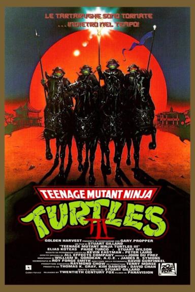Poster Tartarughe Ninja III