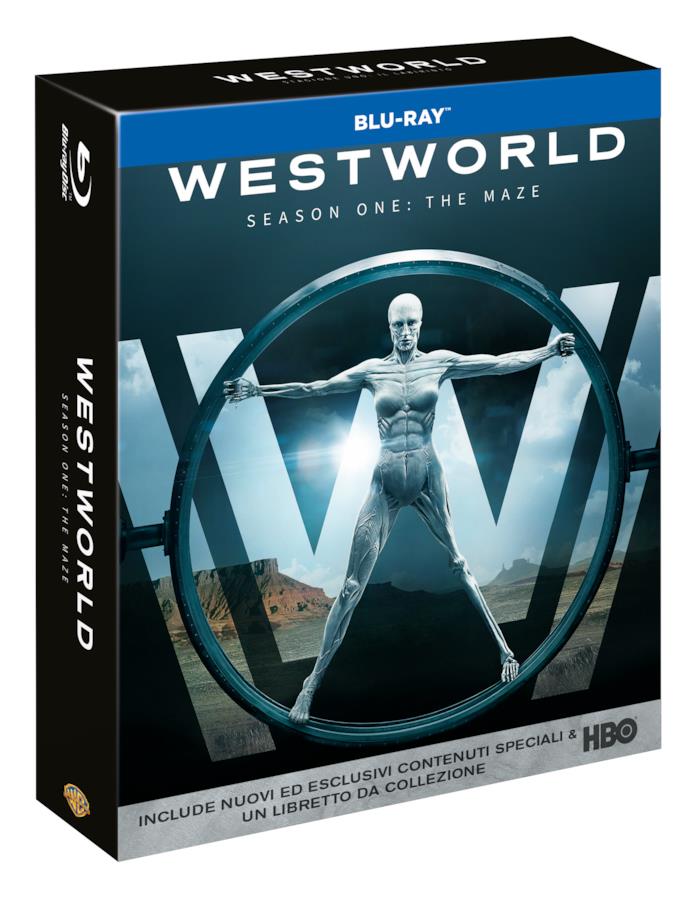 Westworld: cofanetto Blu-ray della prima stagione Il cofanetto italiano dell'edizione Blu-ray con la prima stagione di Westworld