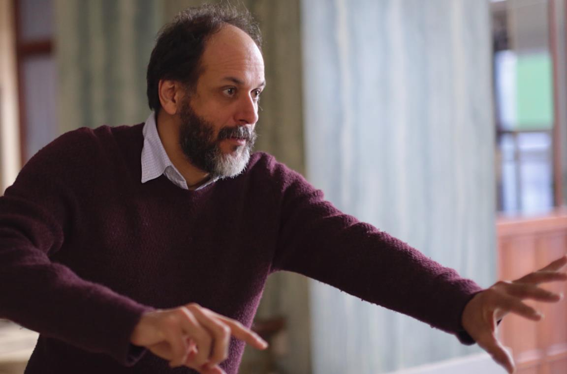 Luca Guadagnino sul set di Suspiria