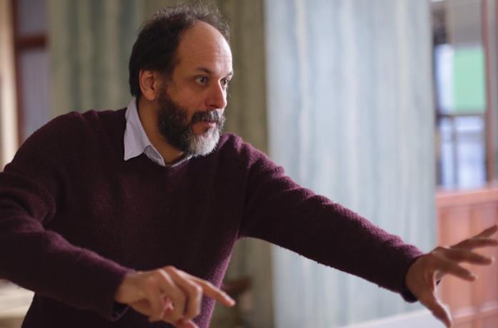 Luca Guadagnino sul set di Suspiria