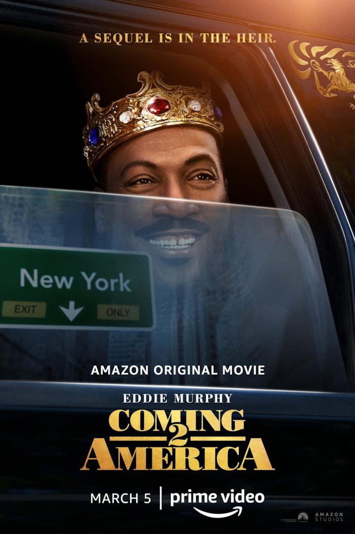 Il poster de Il Principe Cerca Figlio Primo piano di Eddie Murphy nella locandina de Il Principe Cerca Figlio