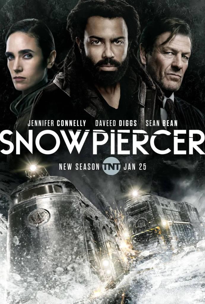 Snowpiercer: trailer e poster Il treno al centro del poster della seconda stagione di Snowpiercer