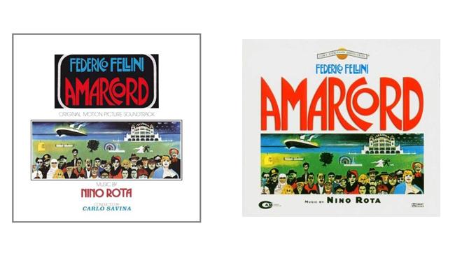 Amarcord le musiche di Nino Rota Amarcord le musiche di Nino Rota - vinile e cd