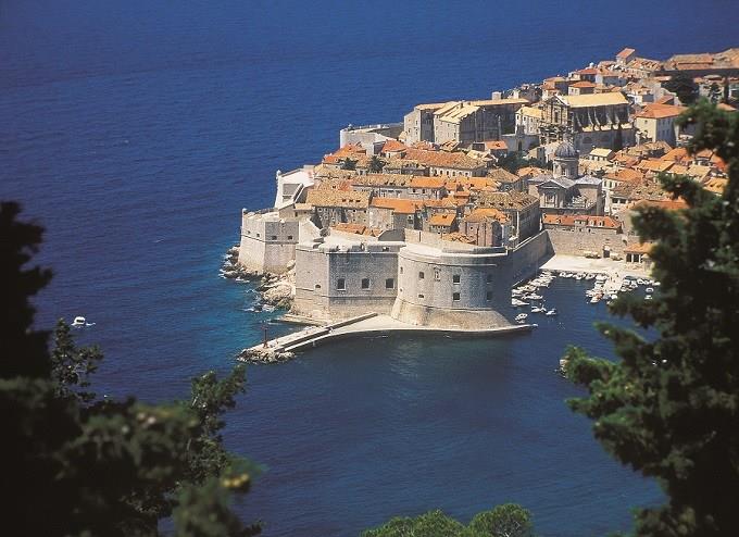 La città vecchia di Dubrovnik La città vecchia di Dubrovnik è Approdo del Re