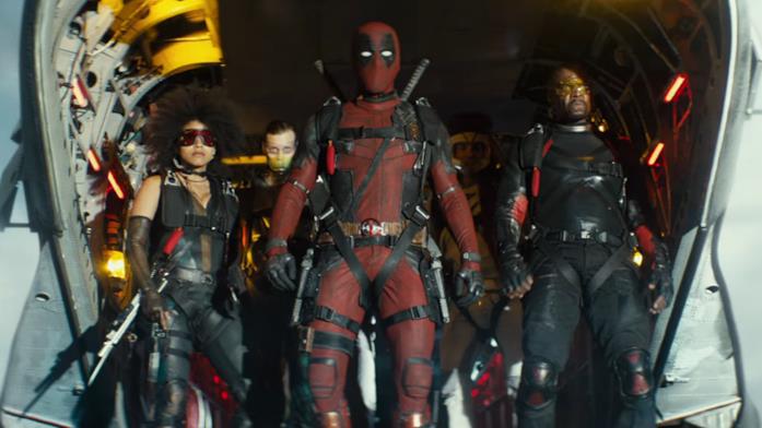 I membri di X-Force in una scena di Deadpool 2