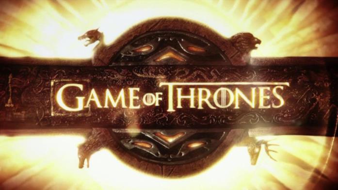 Il logo della serie TV Game of Thrones