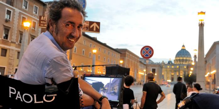 Paolo Sorrentin Paolo Sorrentino sul set