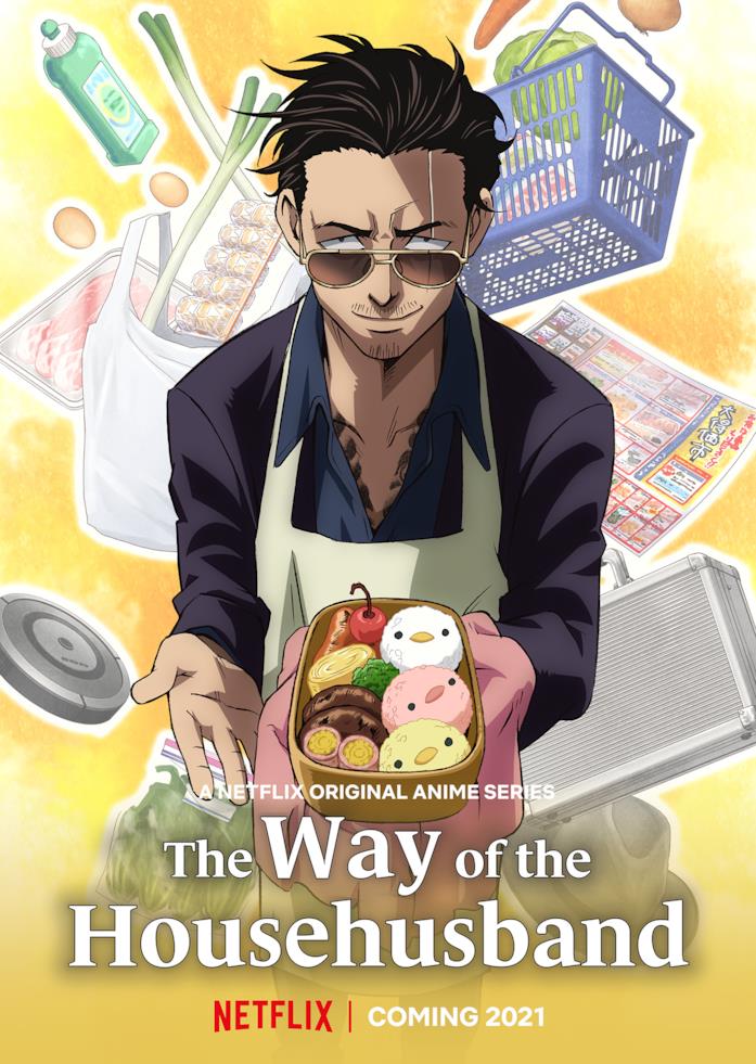 Lo yakuza casalingo poster The way of the househusband anime