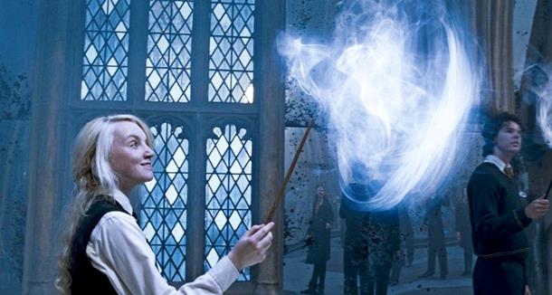 Luna Lovegood invoca il suo Patronus