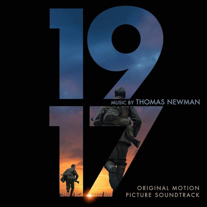 1917, l'album con la colonna sonora di Thomas Newman Copertina dell'album di 1917