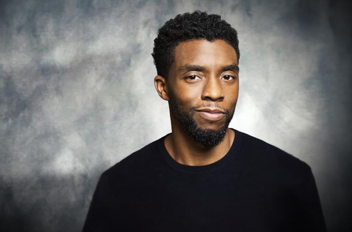 Chadwick Boseman nel poster del documentario A Tribute for a King