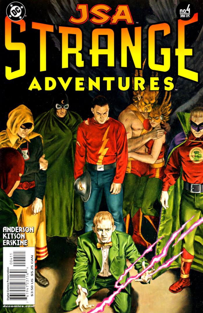 Strange Adventures arriva in TV con una serie per HBO Max I supereroi della JSA nella cover del fumetto Strange Adventures