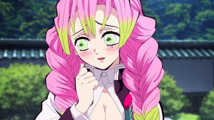 Mitsuri Kanroji di Demon Slayer Pilastro dell'amore
