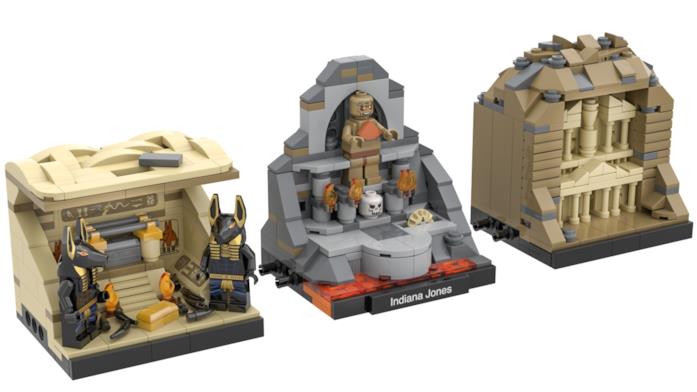 Indiana Jones set LEGO Funzione modulare del set LEGO di Indiana Jones