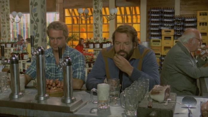 Bud Spencer e Terence Hill, la classifica dei 10 migliori film Terence Hill e Bud Spencer in una scena del film ...altrimenti ci arrabbiamo!