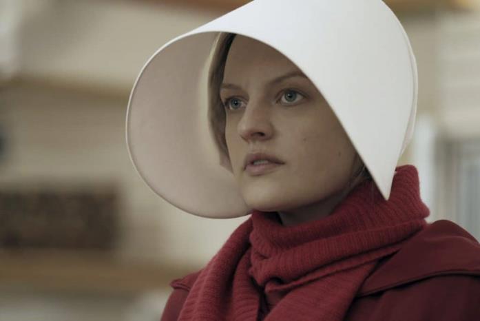 Difred Elisabeth Moss in The Handmaid's Tale