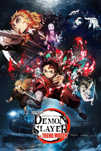 Poster Demon Slayer - Il treno Mugen