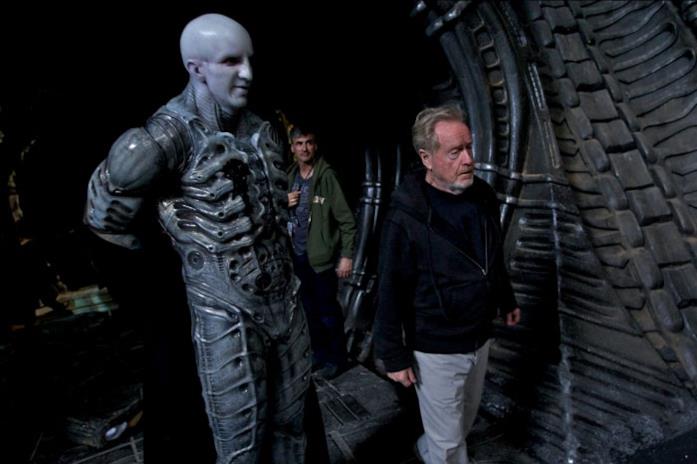 Alien: Covenant - Ridley Scott Ridley Scott sul set di Alien: Covenant