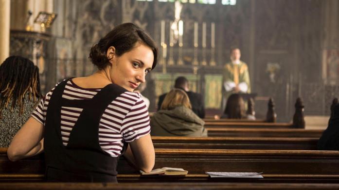Phoebe Waller-Bridge in una scena di Fleabag Fleabag, serie TV con Phoebe Waller-Bridge