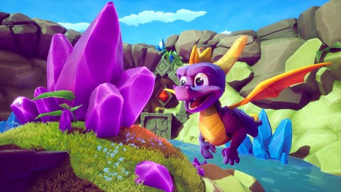 Spyro in volo in Spyro: Reignited Trilogy