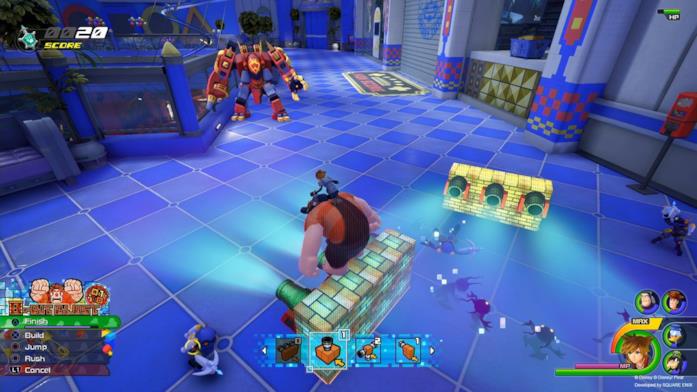 Kingdom Hearts 3 introdurrà tante novità Ralph Spaccatutto invocato da Sora in Kingdom Hearts 3