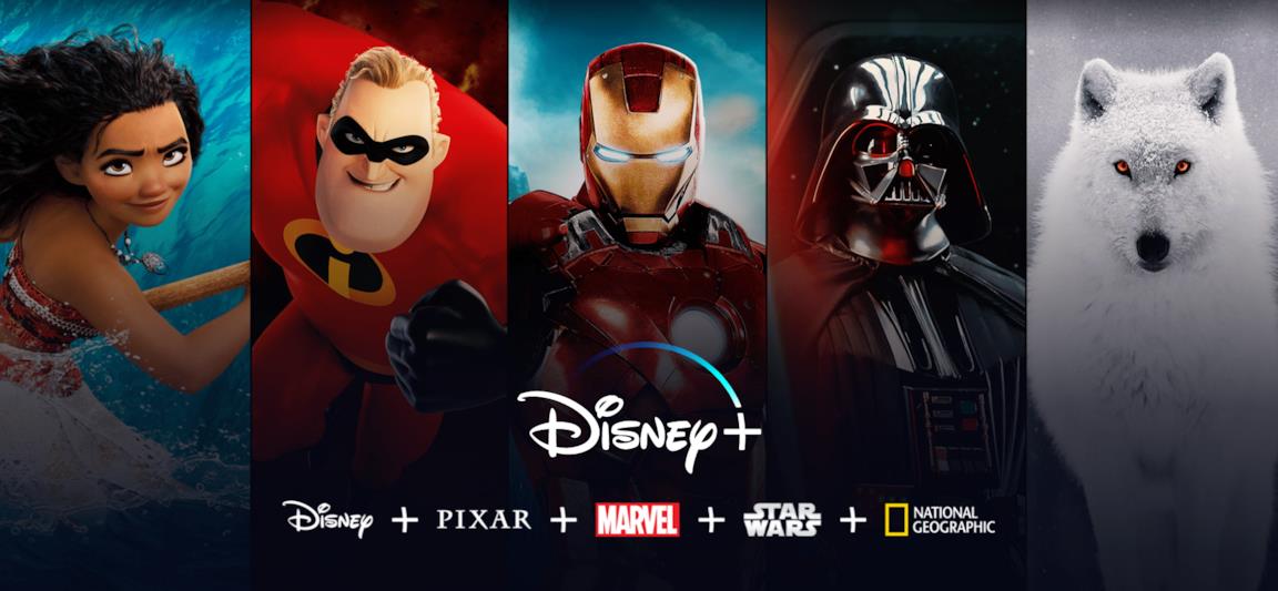 Immagine promozionale del servizio di streaming Disney+