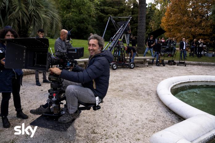 Paolo Sorrentino Paolo Sorrentino sul set di The New Pope