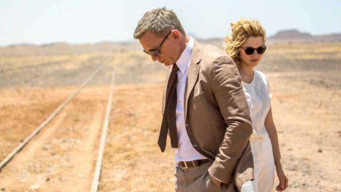 Spectre, lo 007 numero 24 Daniel Craig e Léa Seydoux in una scena del film