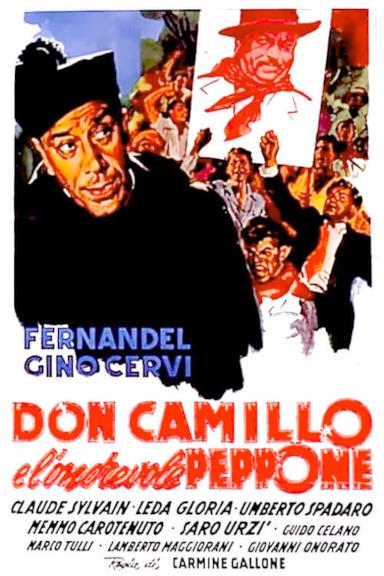 Poster Don Camillo e l'onorevole Peppone