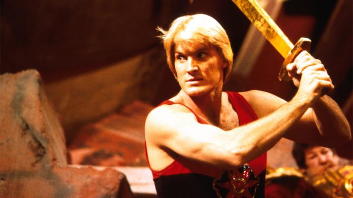 Sam J. Jones nei panni di Flash Gordon