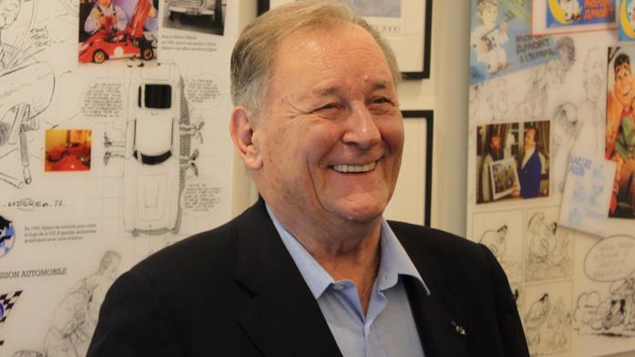 Albert Uderzo tra le tavole dei suoi lavori