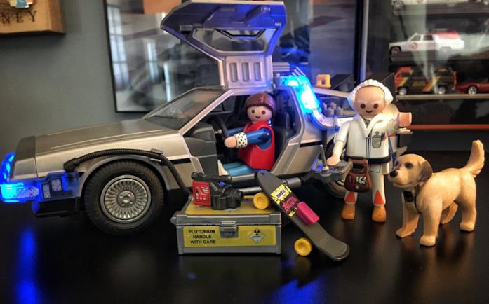 Il set Playmobil con Marty e Doc Marty Doc Playmobil
