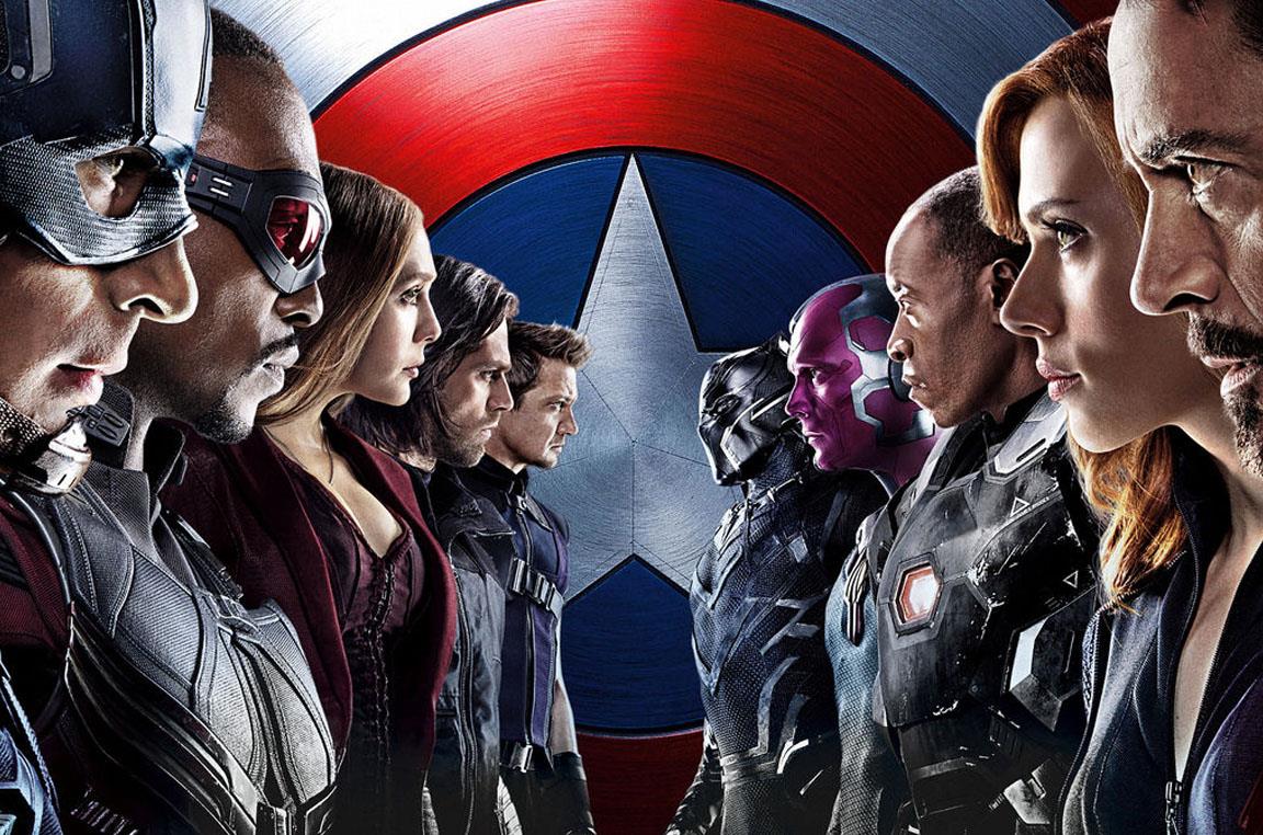 Il poster di Civil War