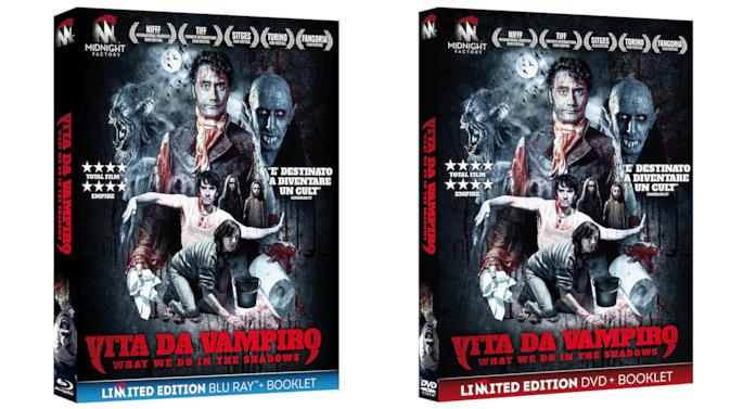 Vita da Vampiro - What We Do in the Shadows I cofanetti Blu-ray e DVD italiani di Vita da Vampiro - What We Do in the Shadows