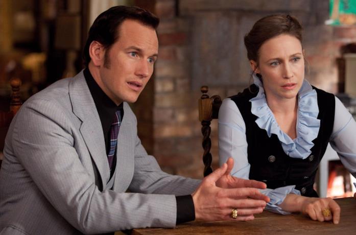 Patrick Wilson e Vera Farmiga in The Conjuring