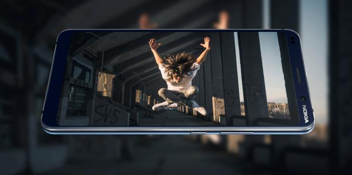 Il Nokia 9 PureView ha un display OLED da 5.9 pollici Immagine stampa del Nokia 9 Pure View