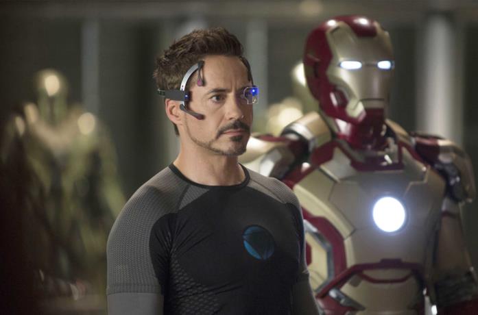 Robert Downey Jr. nei panni di Tony Stark in Iron Man 3