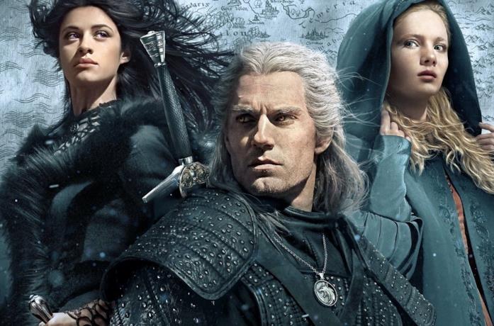 Henry Cavill è Geralt di Riva nella serie TV The Witcher