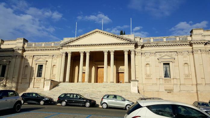 L'Allieva: viaggio tra le location La facciata della British Academy a Roma