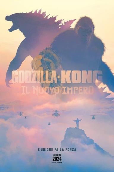 Poster Godzilla e Kong - Il nuovo impero