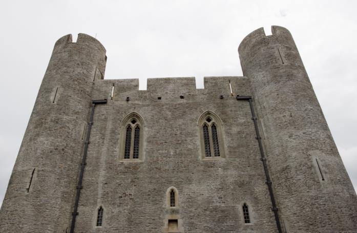 Il Castello di Caerphilly in Merlin Il Castello di Caerphilly