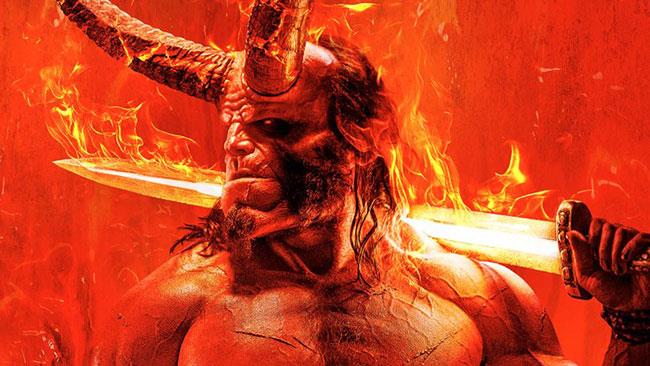 Il poster del reboot di Hellboy