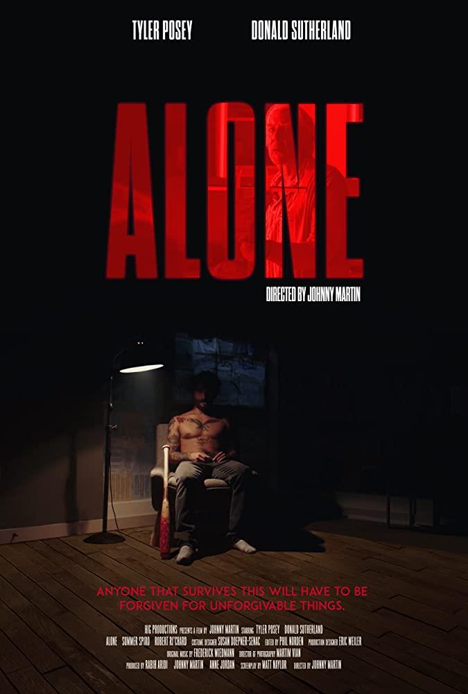 Il poster del film Alone