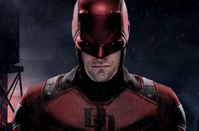 Un'immagine di Daredevil nella serie Netflix