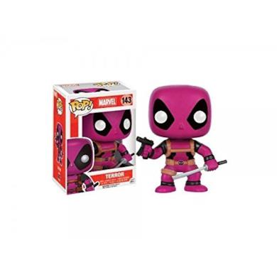 Funko - Figurine Marvel - Deadpool Rainbow Terror Purple Exclu Pop 10cm - 0849803093549