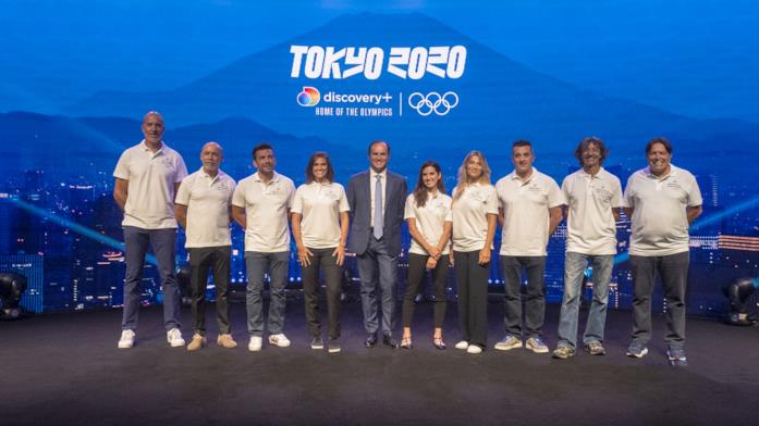 Il team olimpico di Discovery Italia Il team di Discovery Italia