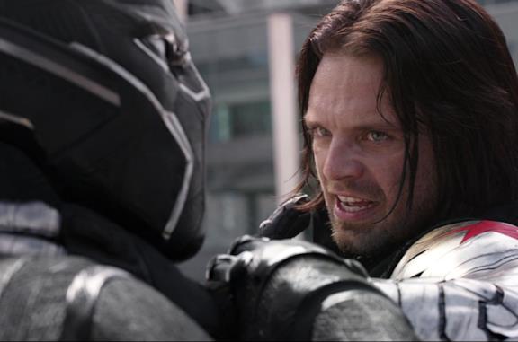 Black Panther e Winter Soldier si affrontano