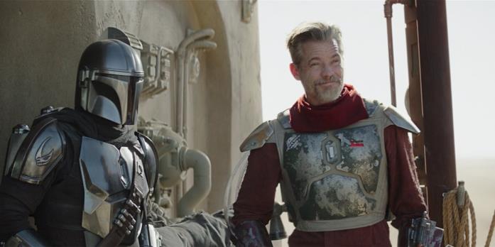 The Book of Boba Fett, il collegamento con The Mandalorian Cobb Vanth insieme a Mando