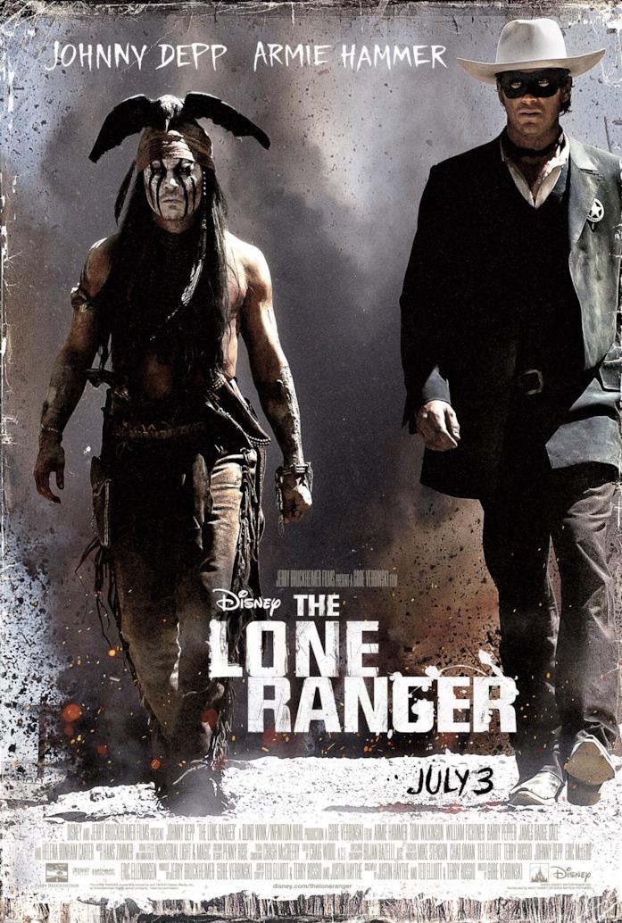 The Lone Ranger Il poster di The Lone Ranger