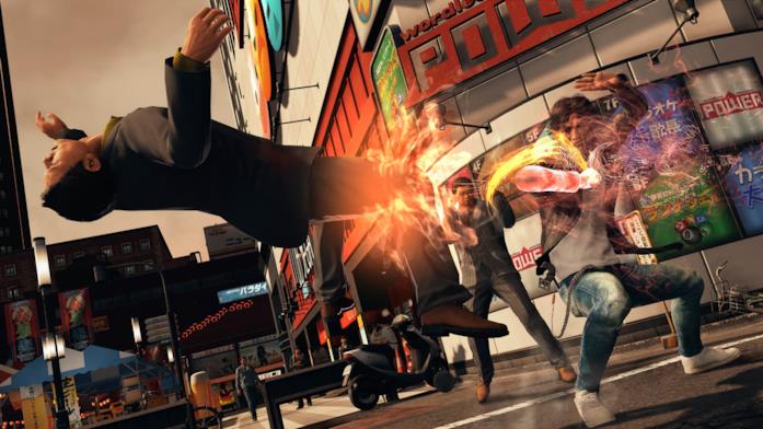 Judgment combattimento Yagami lotta